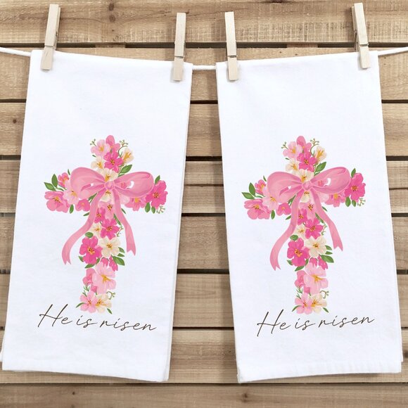 Set of two Easter Decorative Towels - Picture 2 of 3